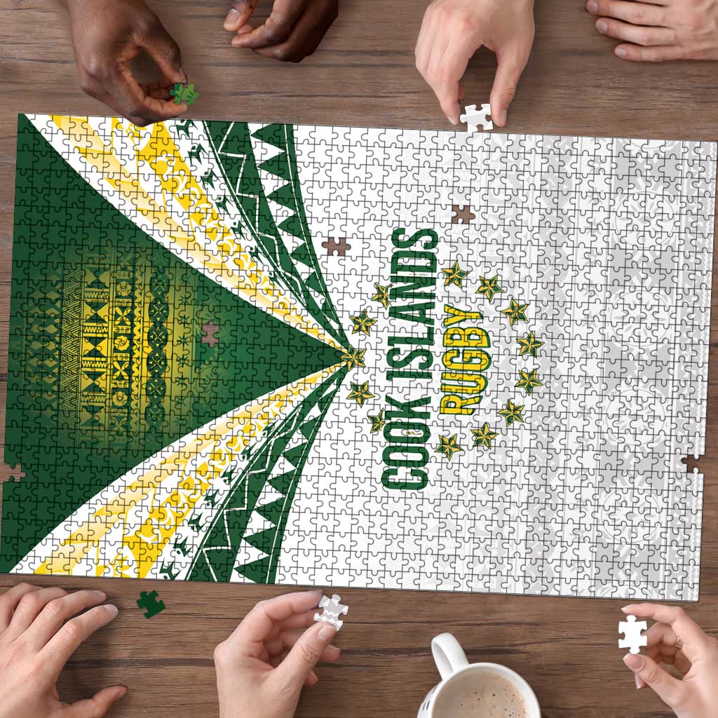 Cook Islands Rugby Puzzle Kuki's Aitu Champions - Polynesian Pride