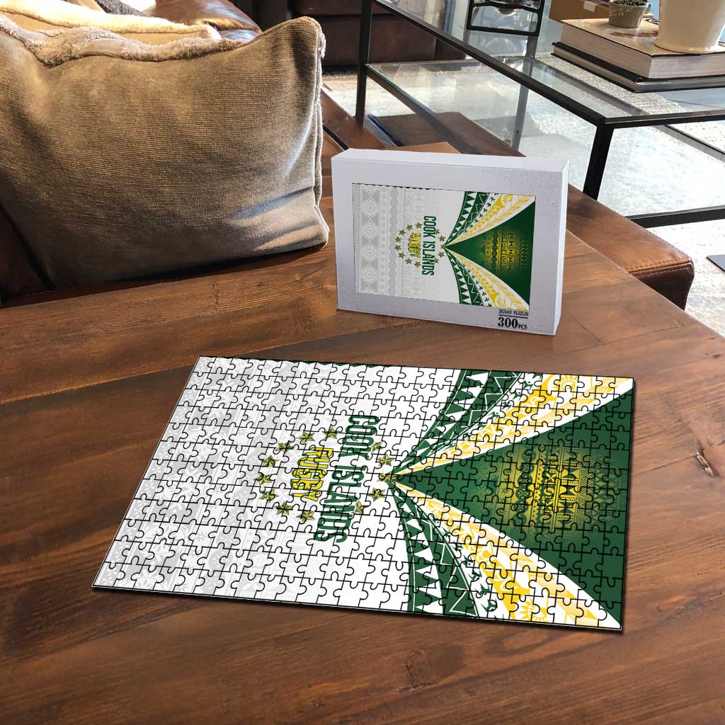 Cook Islands Rugby Puzzle Kuki's Aitu Champions - Polynesian Pride