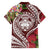 Aloha Hawaii Big Island Family Matching Summer Maxi Dress and Hawaiian Shirt Ohia Lehua Wahine