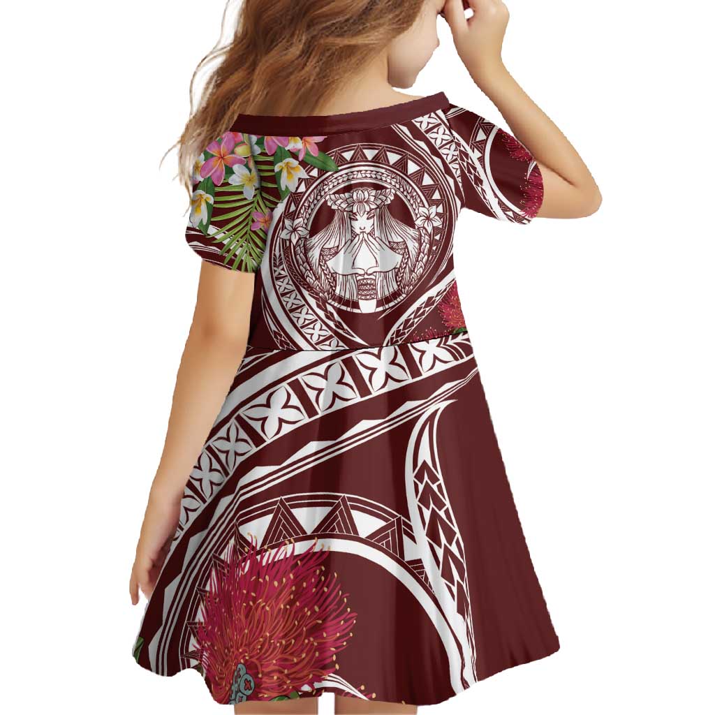 Aloha Hawaii Big Island Family Matching Tank Maxi Dress and Hawaiian Shirt Ohia Lehua Wahine