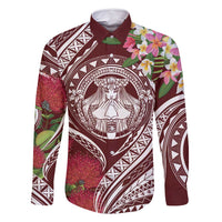 Aloha Hawaii Big Island Family Matching Tank Maxi Dress and Hawaiian Shirt Ohia Lehua Wahine