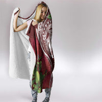 Aloha Hawaii Big Island Hooded Blanket Ohia Lehua Wahine