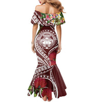 Aloha Hawaii Big Island Mermaid Dress Ohia Lehua Wahine