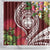 Aloha Hawaii Big Island Shower Curtain Ohia Lehua Wahine