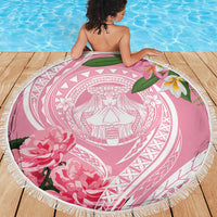 Aloha Hawaii Maui Beach Blanket Goddess Lokelani Rose LT7 - Polynesian Pride