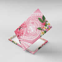 Aloha Hawaii Maui Canvas Wall Art Goddess Lokelani Rose LT7 With Frame Pink - Polynesian Pride