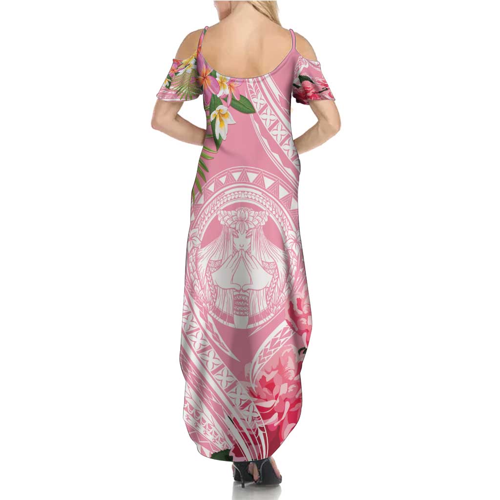 Aloha Hawaii Maui Family Matching Summer Maxi Dress and Hawaiian Shirt Goddess Lokelani Rose