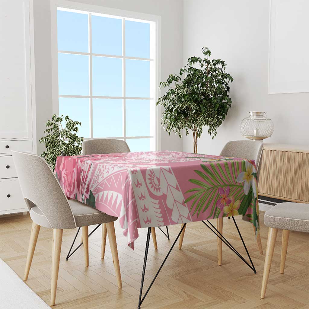 Aloha Hawaii Maui Tablecloth Goddess Lokelani Rose LT7 - Polynesian Pride