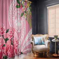 Aloha Hawaii Maui Window Curtain Goddess Lokelani Rose LT7 - Polynesian Pride