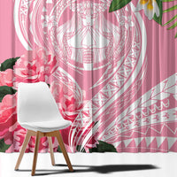 Aloha Hawaii Maui Window Curtain Goddess Lokelani Rose LT7 - Polynesian Pride