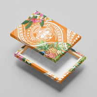 Aloha Hawaii Lanai Canvas Wall Art Frangipani Mix Pineapple LT7 - Polynesian Pride