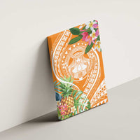 Aloha Hawaii Lanai Canvas Wall Art Frangipani Mix Pineapple LT7 - Polynesian Pride
