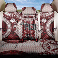 Bula Fiji Vintage Back Car Seat Cover Scarlet Masi Motifs