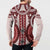 Bula Fiji Vintage Button Sweatshirt Scarlet Masi Motifs