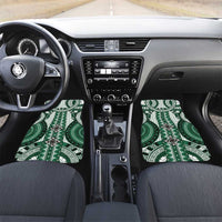 Bula Fiji Vintage Car Mats Phthalo Green Masi Motifs