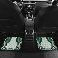 Bula Fiji Vintage Car Mats Phthalo Green Masi Motifs