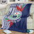 Samoa Rugby Personalized Blanket Toa Samoa Myriad Siapo