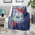 Samoa Rugby Personalized Blanket Toa Samoa Myriad Siapo