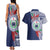 Samoa Rugby Personalized Couples Matching Tank Maxi Dress and Hawaiian Shirt Toa Samoa Myriad Siapo