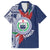 Samoa Rugby Personalized Family Matching Off The Shoulder Long Sleeve Dress and Hawaiian Shirt Toa Samoa Myriad Siapo