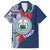 Samoa Rugby Personalized Family Matching Short Sleeve Bodycon Dress and Hawaiian Shirt Toa Samoa Myriad Siapo