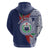 Samoa Rugby Personalized Hoodie Toa Samoa Myriad Siapo