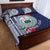 Samoa Rugby Personalized Quilt Bed Set Toa Samoa Myriad Siapo