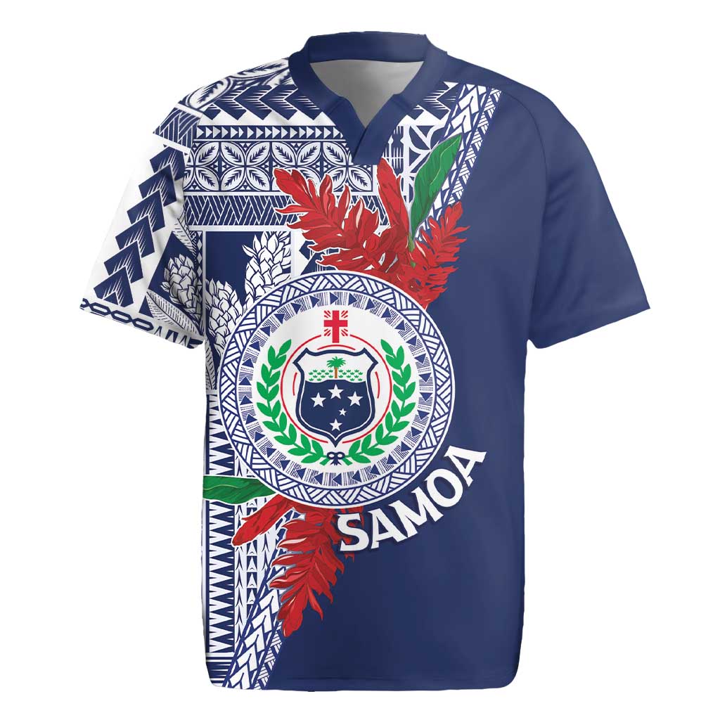 Samoa Rugby Personalized Rugby Jersey Toa Samoa Myriad Siapo