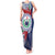 Samoa Rugby Personalized Tank Maxi Dress Toa Samoa Myriad Siapo