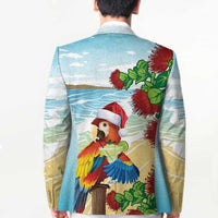 Have A Very Beach Christmas Blazer Parrot By Lehua Flower LT7 - Polynesian Pride