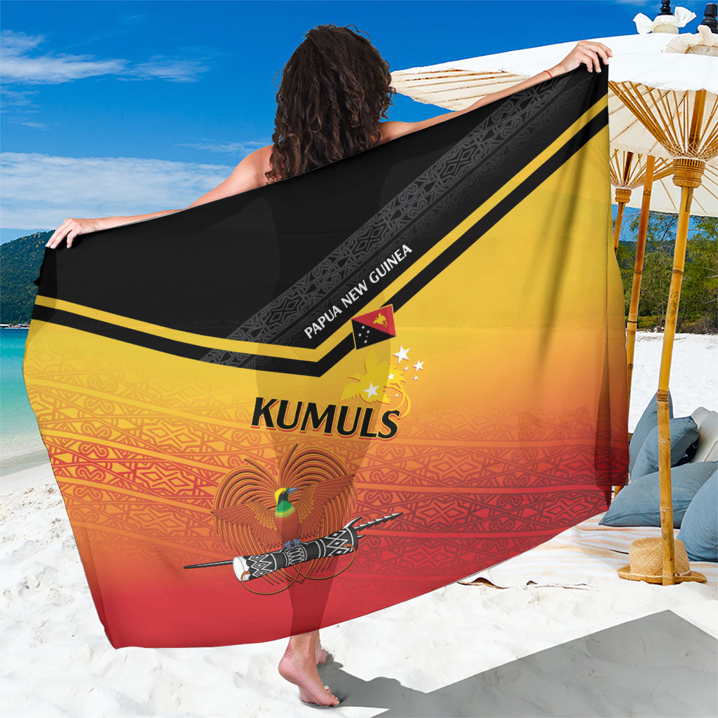 Papua New Guinea Rugby The Kumuls Sarong Motuan Inspired Pattern LT7 One Size 44 x 66 inches Multicolor - Polynesian Pride