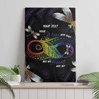 Personalised Polynesian Memorial Canvas Wall Art Your Wings Were Ready But My Heart Was Not LT7 - Polynesian Pride