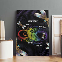 Personalised Polynesian Memorial Canvas Wall Art Your Wings Were Ready But My Heart Was Not LT7 - Polynesian Pride