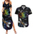 Personalised Polynesian Memorial Couples Matching Summer Maxi Dress and Hawaiian Shirt Your Wings Were Ready But My Heart Was Not
