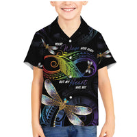 Personalised Polynesian Memorial Family Matching Mermaid Dress and Hawaiian Shirt Your Wings Were Ready But My Heart Was Not