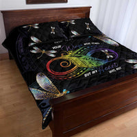 Personalised Polynesian Memorial Quilt Bed Set Your Wings Were Ready But My Heart Was Not LT7 - Polynesian Pride