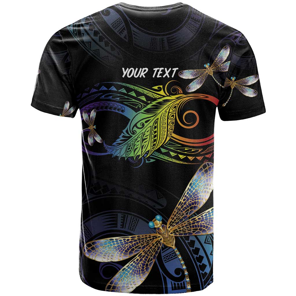 Personalised Polynesian Memorial T Shirt Your Wings Were Ready But My Heart Was Not LT7 - Polynesian Pride