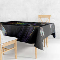 Personalised Polynesian Memorial Tablecloth Your Wings Were Ready But My Heart Was Not LT7 - Polynesian Pride