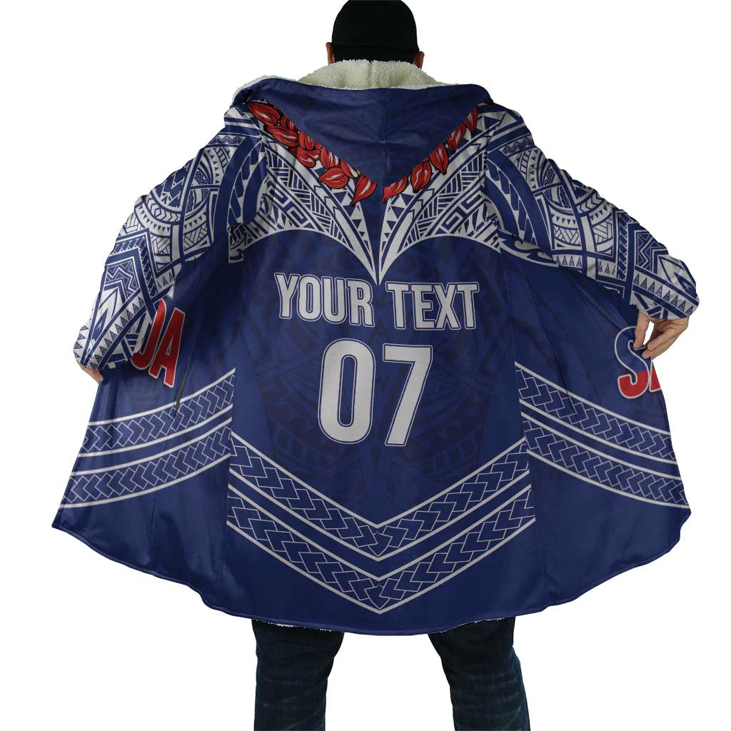 Toa Samoa Rugby Custom Cloak Ulafala Mix Nifo'oti - Polynesian Pride