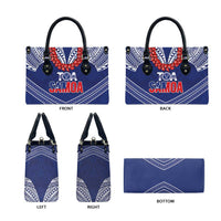 Toa Samoa Rugby Leather Bag Ulafala Mix Nifo'oti - Polynesian Pride