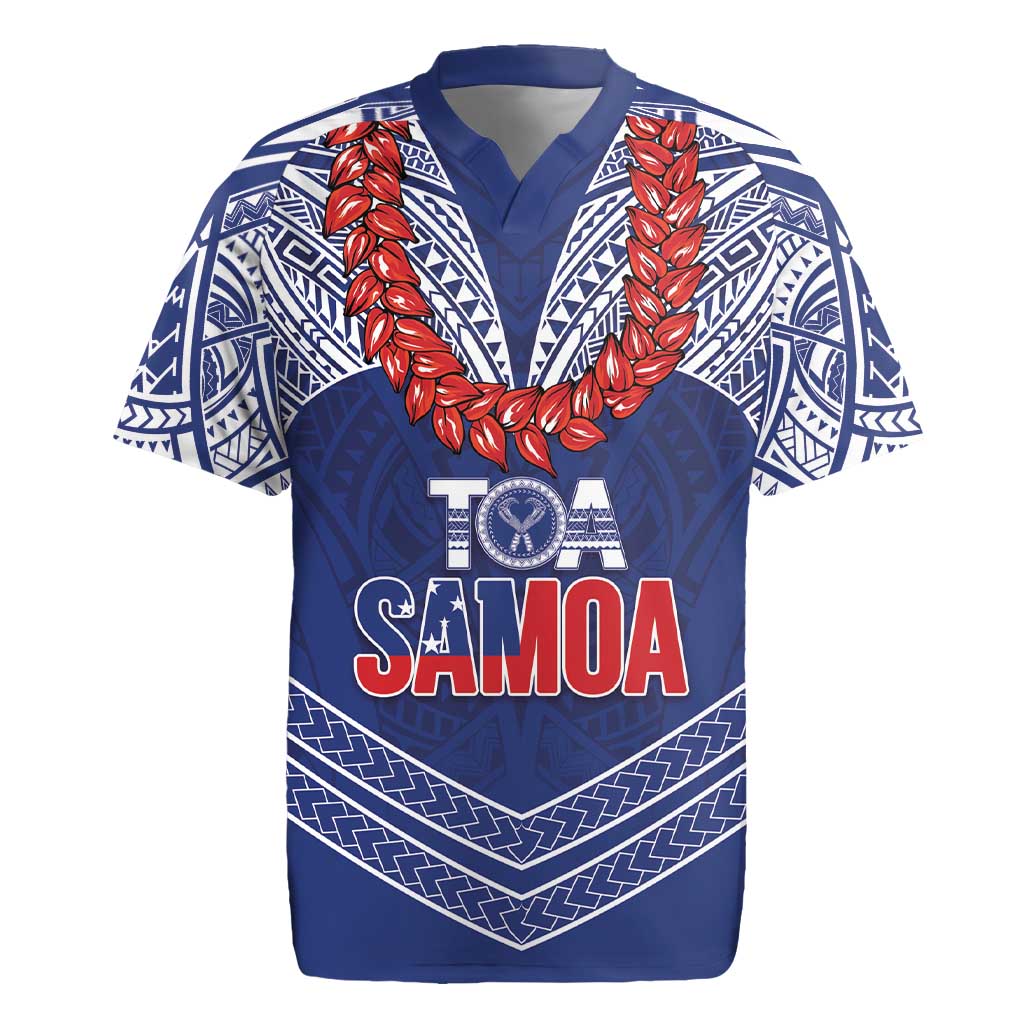 Toa Samoa Rugby Custom Rugby Jersey Ulafala Mix Nifo'oti - Polynesian Pride