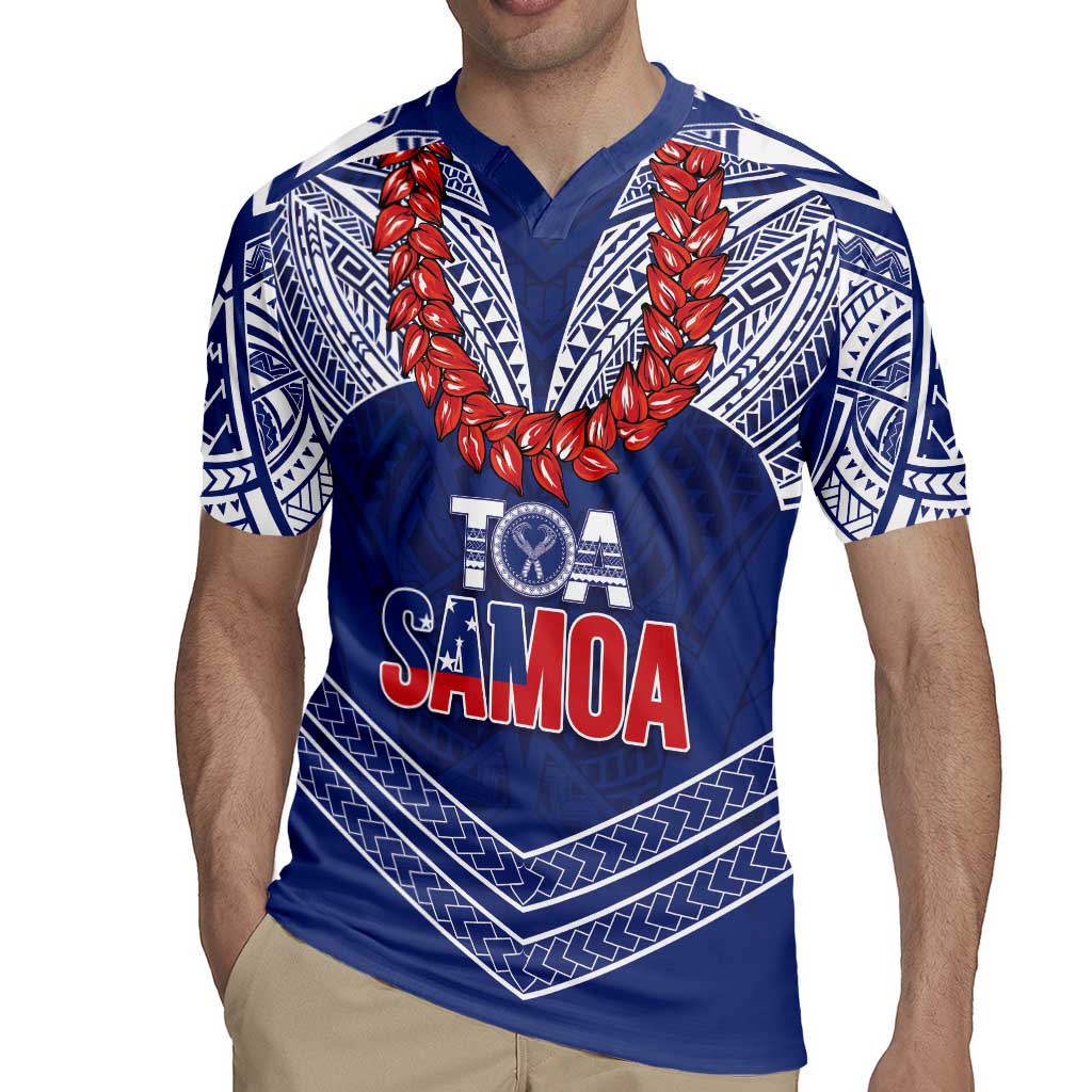 Toa Samoa Rugby Custom Rugby Jersey Ulafala Mix Nifo'oti - Polynesian Pride