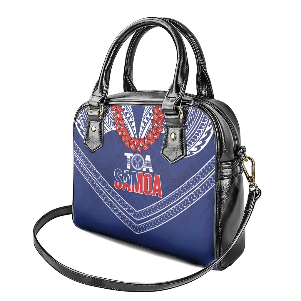 Toa Samoa Rugby Shoulder Handbag Ulafala Mix Nifo'oti - Polynesian Pride