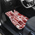 Hawaii Christmas Retro Patchwork Car Mats Red LT7 - Polynesian Pride