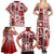 Hawaii Christmas Retro Patchwork Family Matching Summer Maxi Dress and Hawaiian Shirt Red LT7 - Polynesian Pride