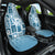 Hawaii Christmas Retro Patchwork Car Seat Cover Aquamarine LT7 One Size Aquamarine - Polynesian Pride