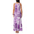 Hawaii Christmas Retro Patchwork Family Matching Tank Maxi Dress and Hawaiian Shirt Violet LT7 - Polynesian Pride