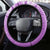 Hawaii Christmas Retro Patchwork Steering Wheel Cover Violet