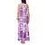 Hawaii Christmas Retro Patchwork Tank Maxi Dress Violet LT7 - Polynesian Pride