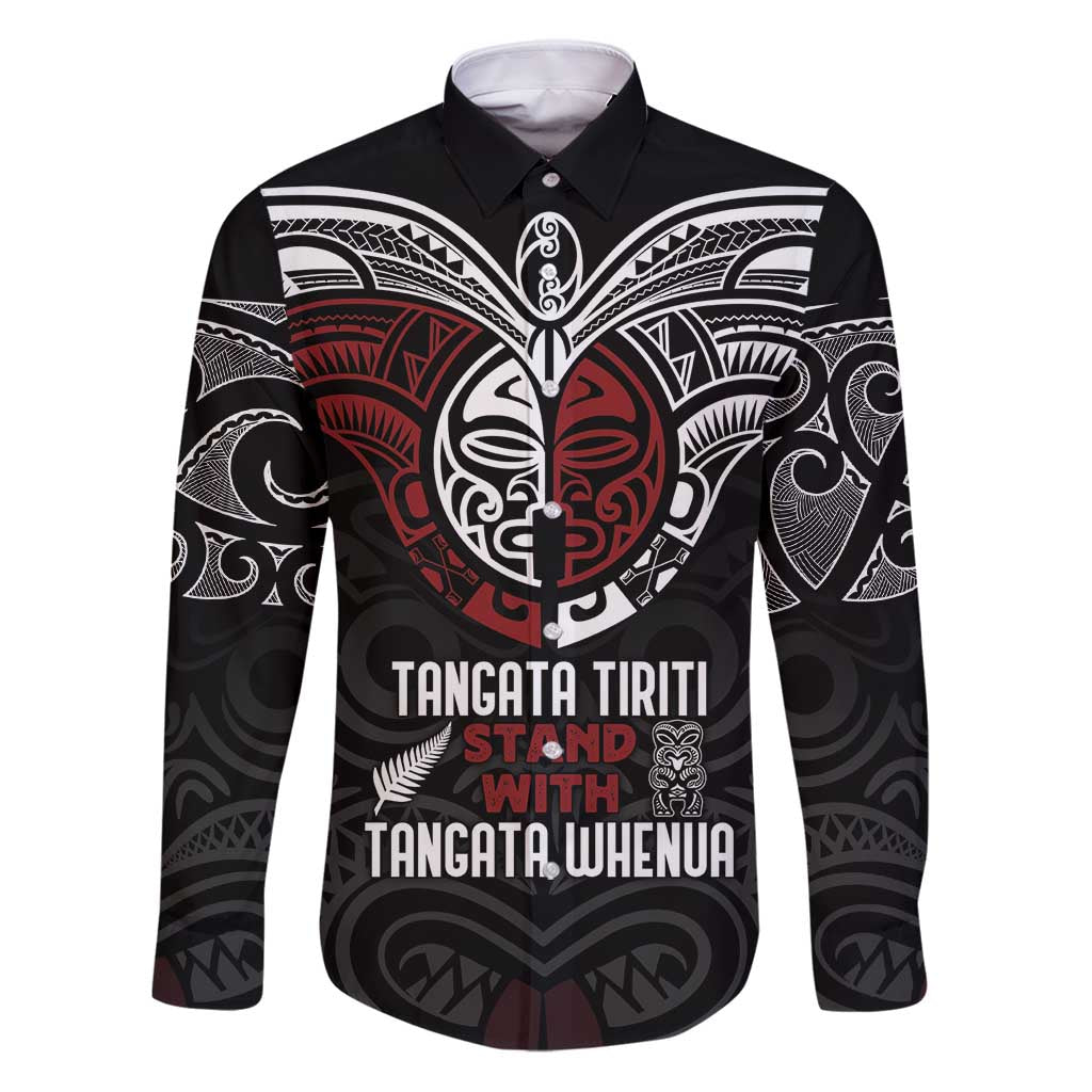 Maori Hongi Toitu Te Tiriti Family Matching Puletasi and Hawaiian Shirt Tangata Tiriti Stand With Tangata Whenua